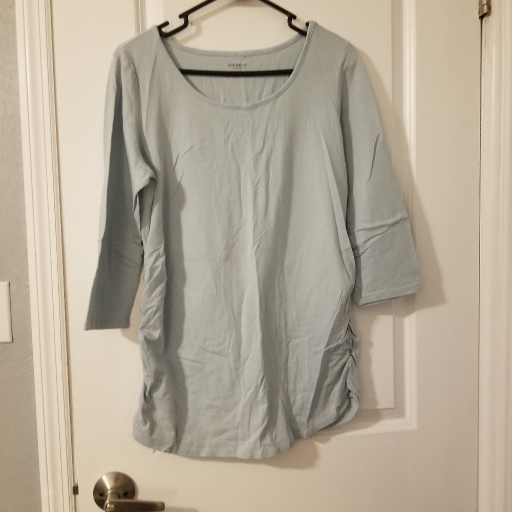 3/4 sleeve maternity top